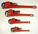 4 Pcs Pipe Wrench Set